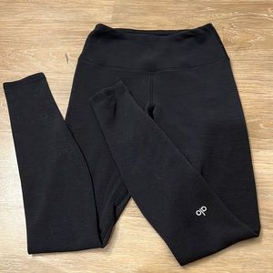 Alo waffle knit leggings